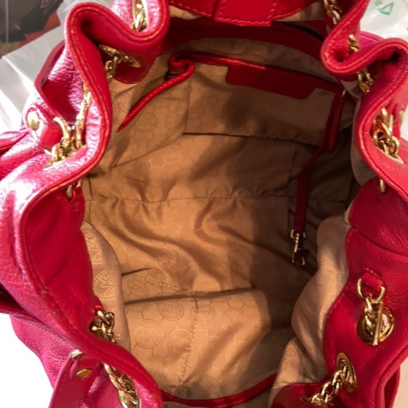 MICHAEL KORS Gold Chain Pink Tote/Shoulder bag - Picture 10 of 10